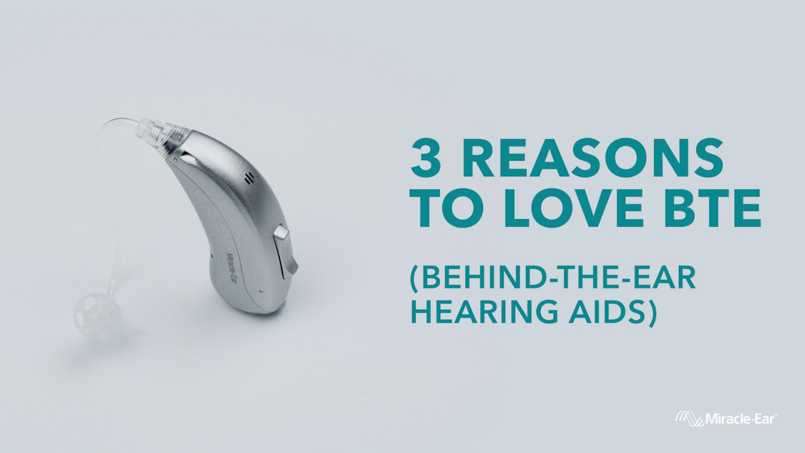 Behind-the-Ear (BTE) Hearing Aids | Miracle-Ear