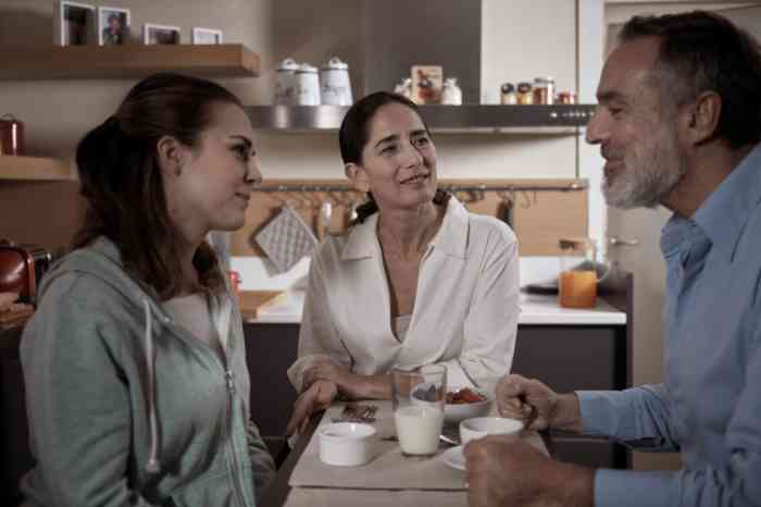 Conversation dinner family